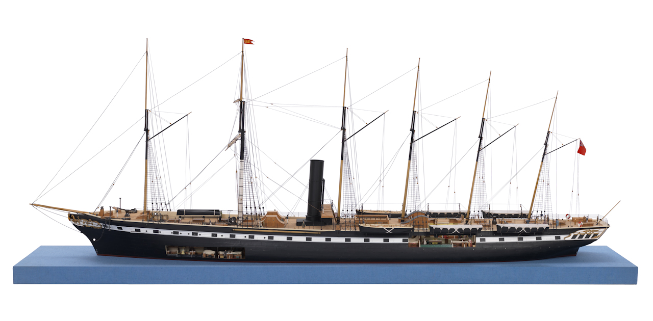 SS Great britain 1843 - port broadside