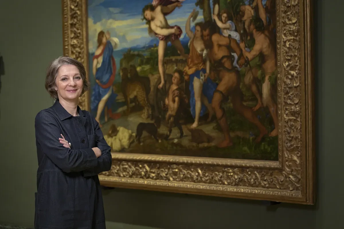 Art curator Christine Riding
