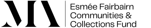 Logo that says MA with a divider, and on the right Esmée Fairbairn Communities & Collections Fund