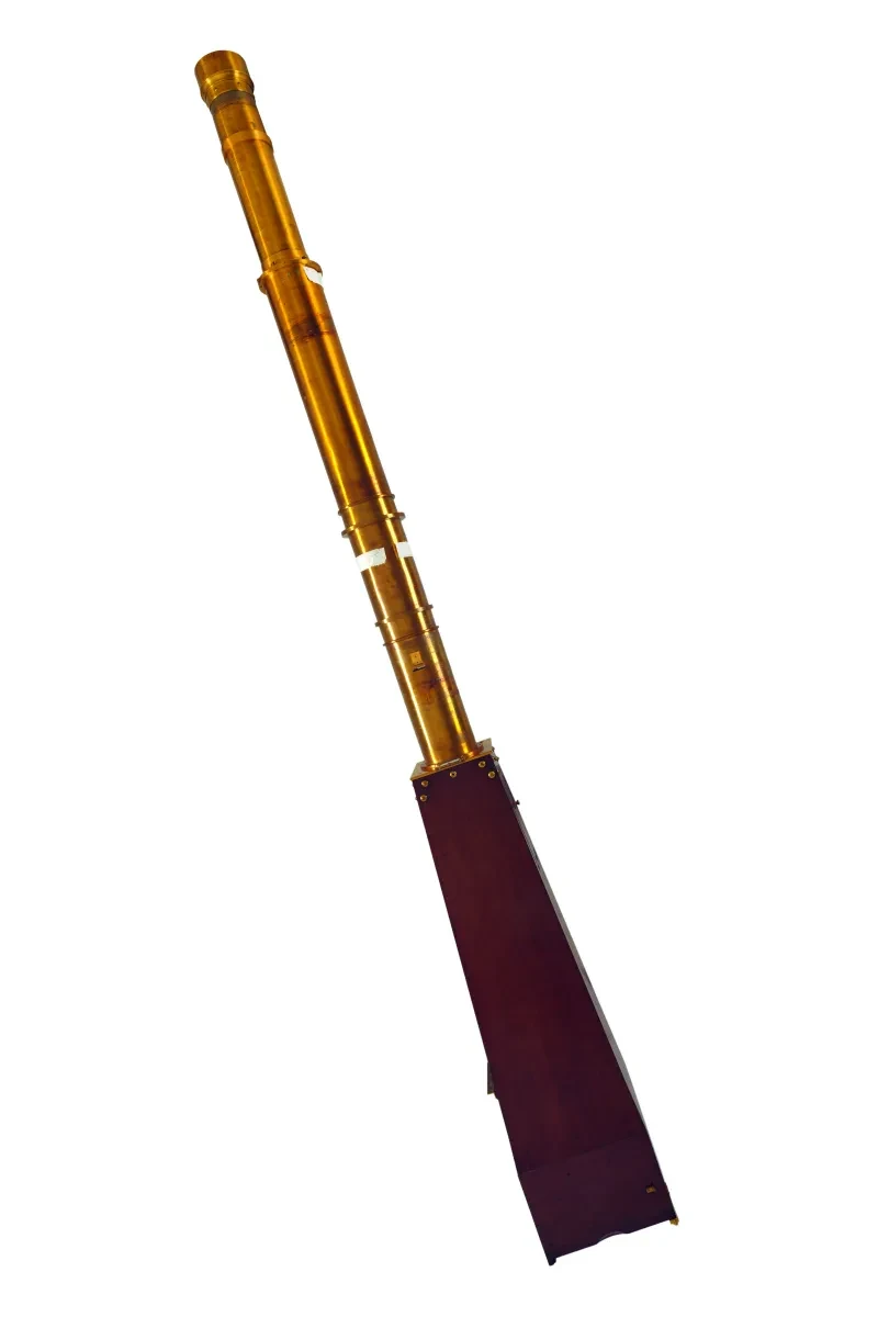 Photo of small handheld microscopic telescope